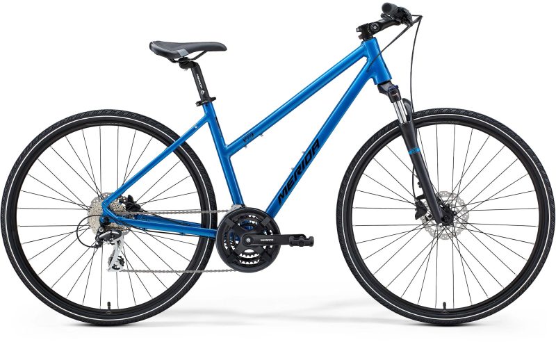 Merida Crossway 20 Low Step -  Blue Hybrid