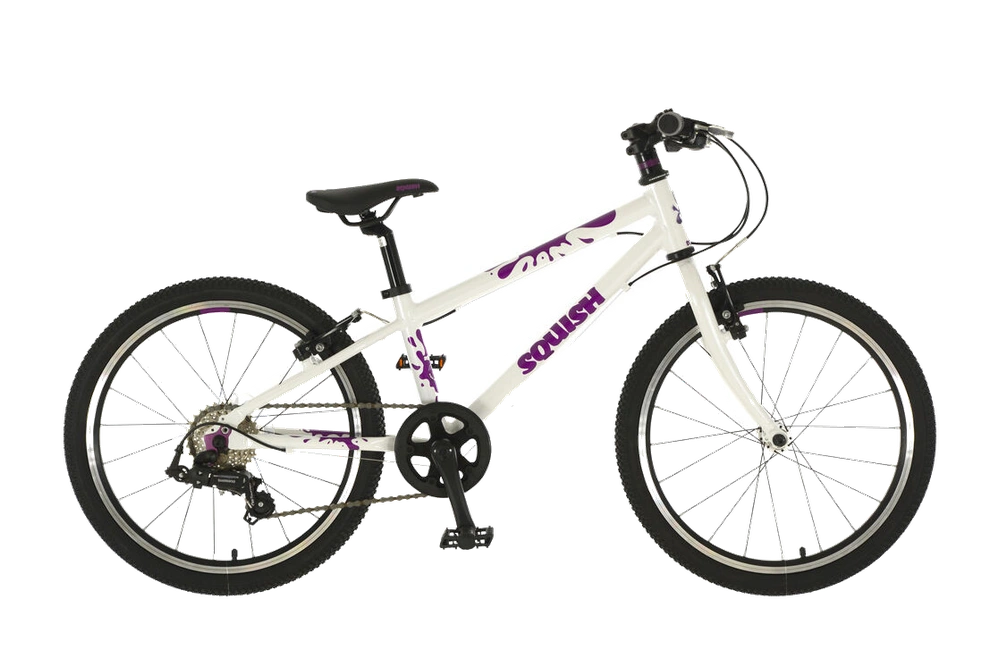 Squish 20″ Lightweight Bike White/Purple
